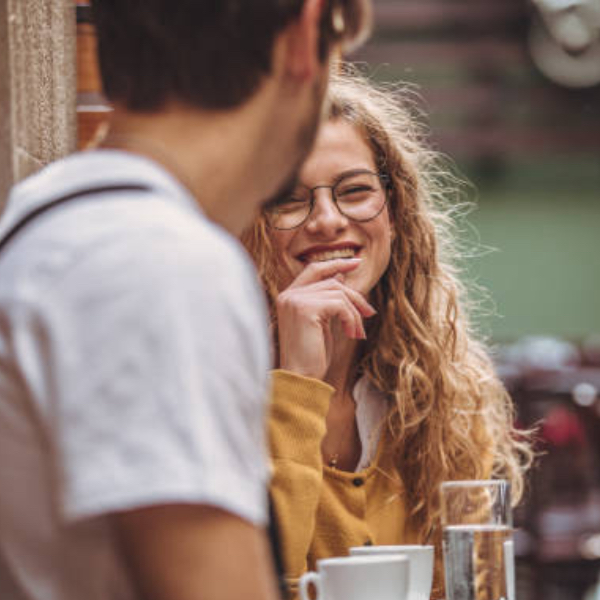 Attendees at a AL speed dating event