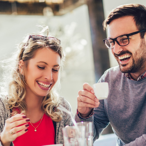 Attendees at a MI speed dating event